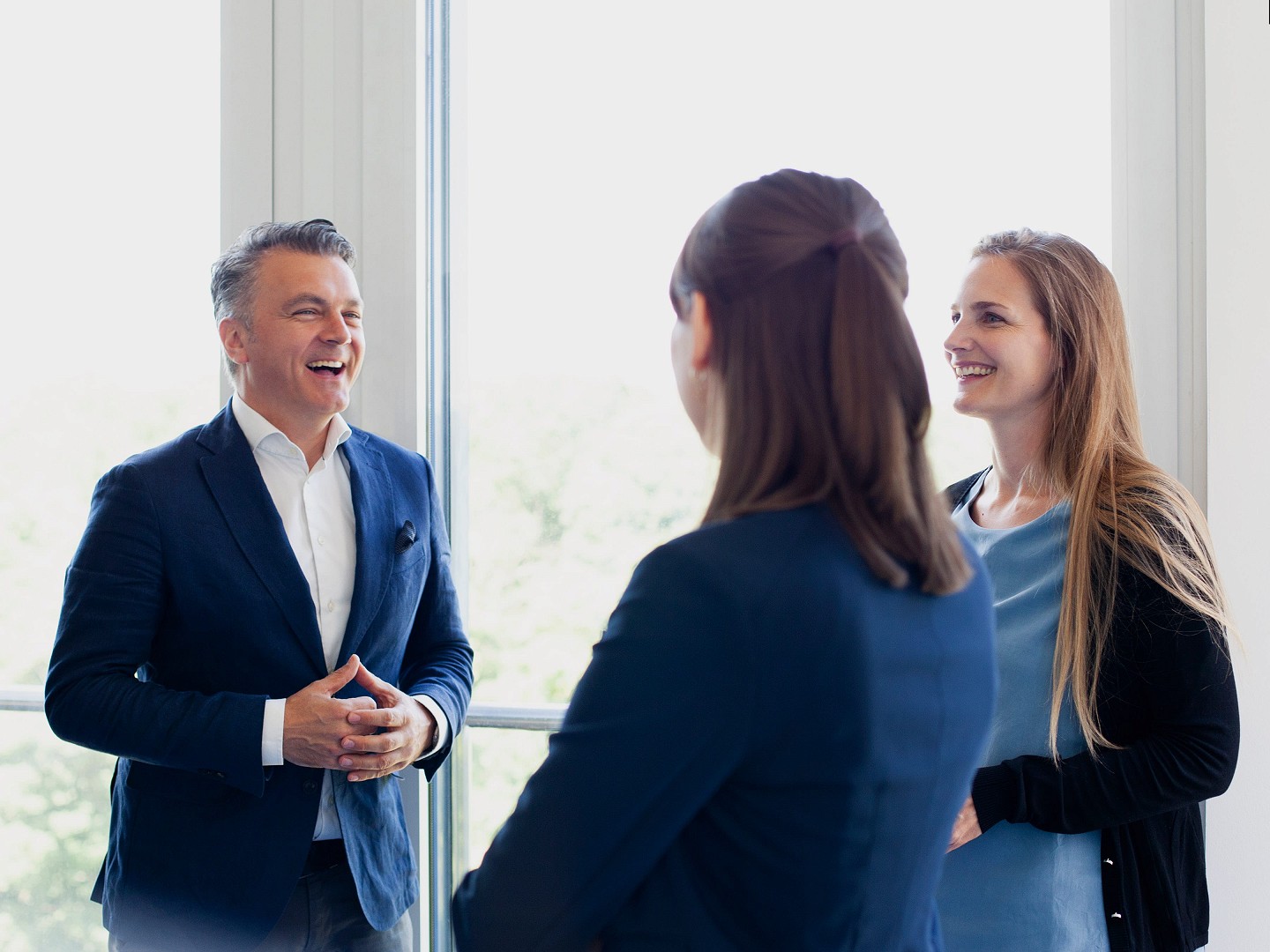 Dr. Daniel Radig, Rebecca Dreyer und Anja Ferdinand